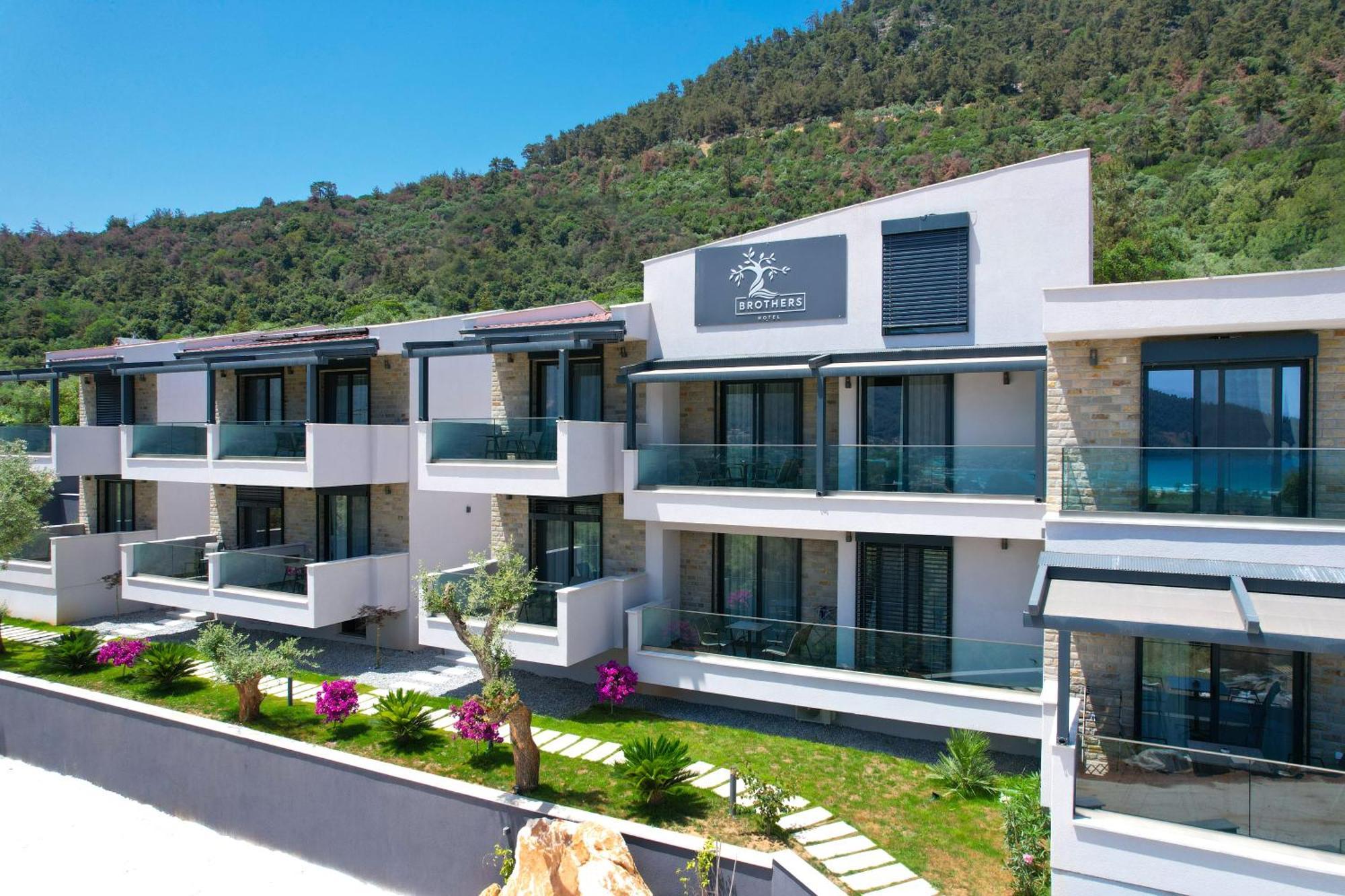 Brothers Htl Thassos Chrysi Ammoudia Exterior foto