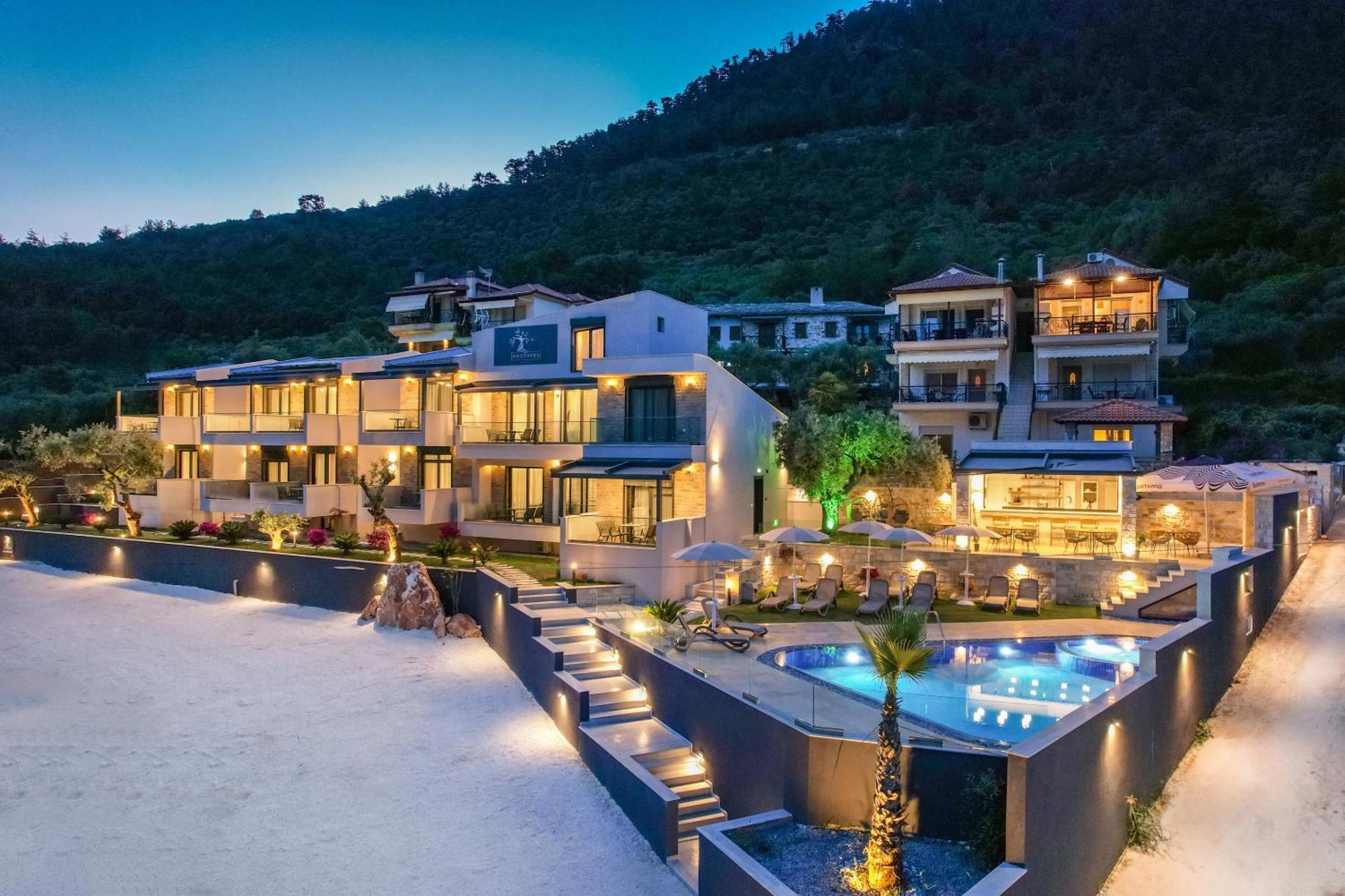Brothers Htl Thassos Chrysi Ammoudia Exterior foto